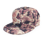Sakura Cherry Blossom Print Snapback Cap