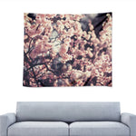 Sakura Cherry Blossom Print Tapestry