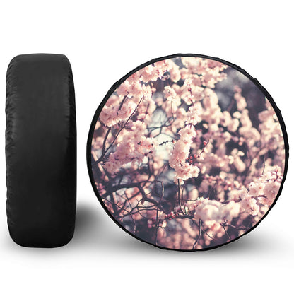Sakura Cherry Blossom Print Tire Cover