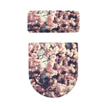 Sakura Cherry Blossom Print Toilet Lid And Tank Cover Set