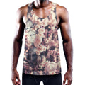 Sakura Cherry Blossom Print Men's Workout Tank Top