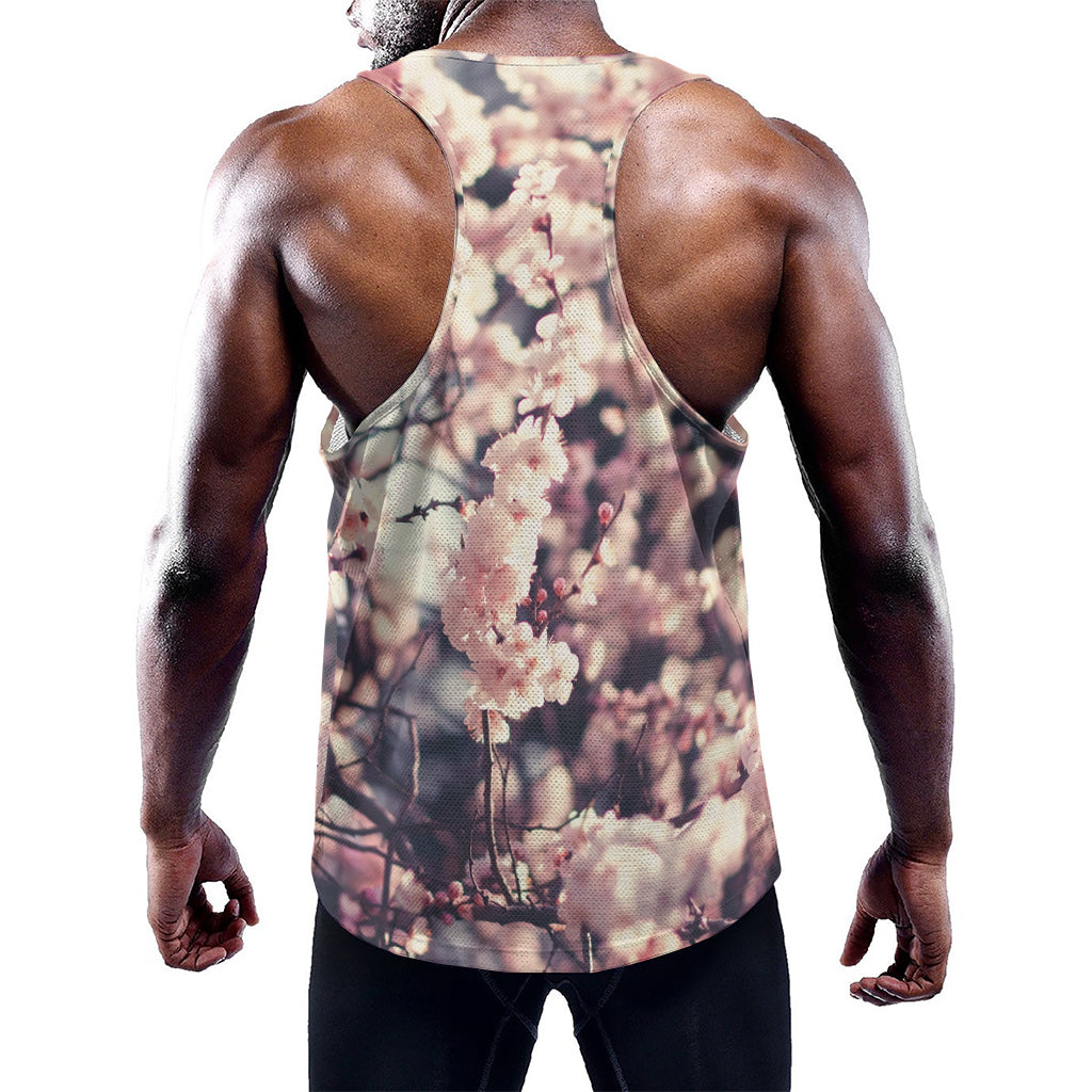 Sakura Cherry Blossom Print Training Tank Top