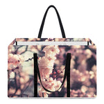 Sakura Cherry Blossom Print Utility Tote Bag
