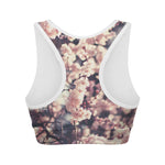 Sakura Cherry Blossom Print Women's Sports Bra