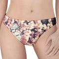 Sakura Cherry Blossom Print Women's Thong