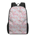 Sakura Flower Cherry Blossom Print 17 Inch Backpack