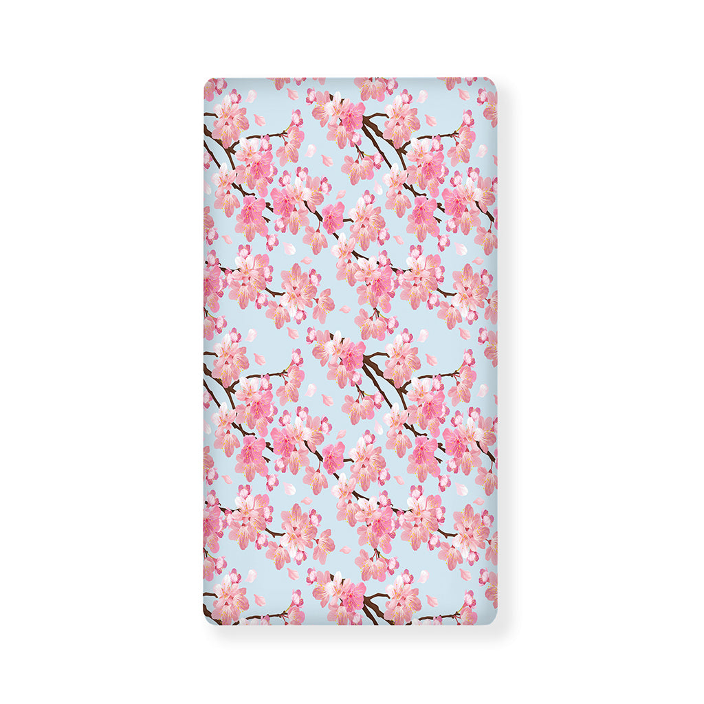 Sakura Flower Cherry Blossom Print Baby Crib Sheet