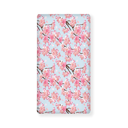 Sakura Flower Cherry Blossom Print Baby Crib Sheet