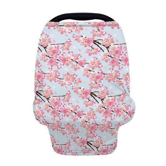 Sakura Flower Cherry Blossom Print Baby Seat Cover