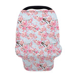 Sakura Flower Cherry Blossom Print Baby Seat Cover