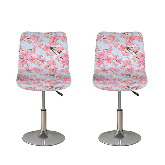 Sakura Flower Cherry Blossom Print Bar Stool Covers
