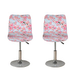 Sakura Flower Cherry Blossom Print Bar Stool Covers
