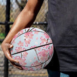 Sakura Flower Cherry Blossom Print Basketball