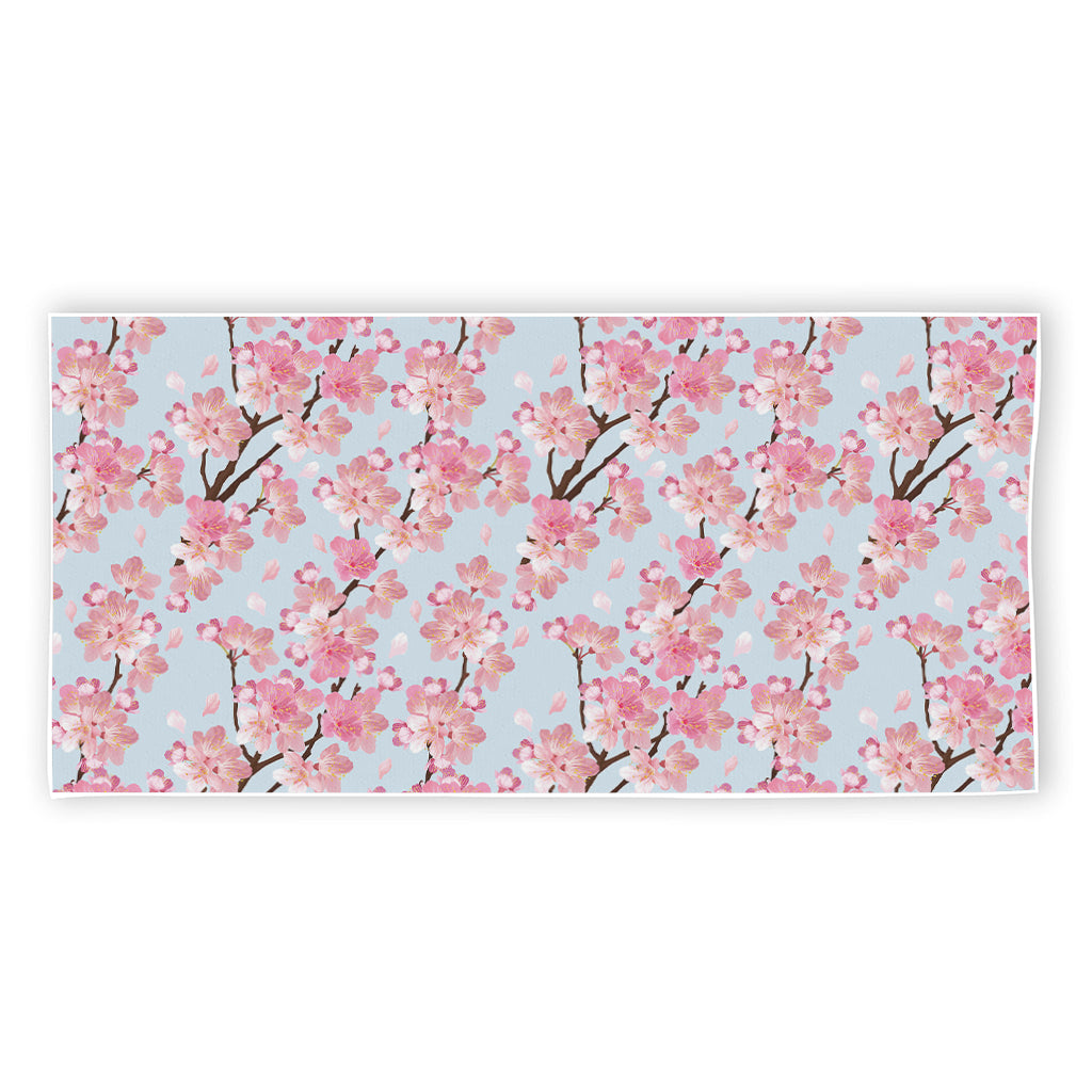 Sakura Flower Cherry Blossom Print Beach Towel