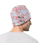 Sakura Flower Cherry Blossom Print Beanie