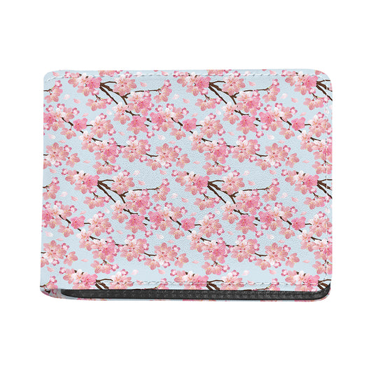 Sakura Flower Cherry Blossom Print Bifold Wallet