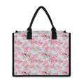 Sakura Flower Cherry Blossom Print Canvas Tote Bag