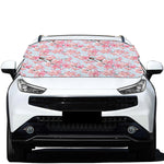 Sakura Flower Cherry Blossom Print Car Windshield Snow Cover
