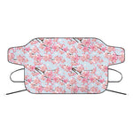 Sakura Flower Cherry Blossom Print Car Windshield Snow Cover