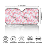 Sakura Flower Cherry Blossom Print Car Windshield Sun Shade