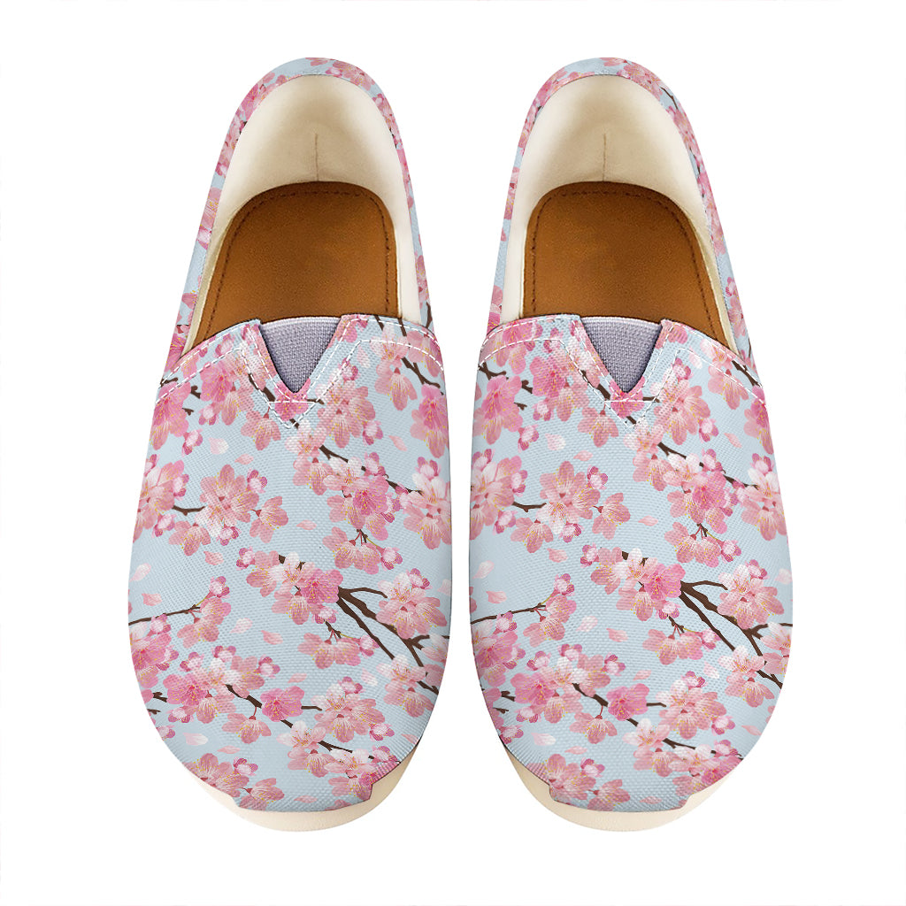 Sakura Flower Cherry Blossom Print Casual Shoes