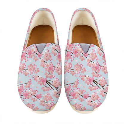 Sakura Flower Cherry Blossom Print Casual Shoes
