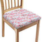Sakura Flower Cherry Blossom Print Chair Cushion Cover