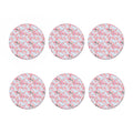 Sakura Flower Cherry Blossom Print Coaster Set