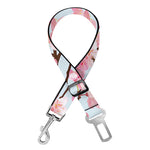 Sakura Flower Cherry Blossom Print Dog Seat Belt