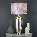 Sakura Flower Cherry Blossom Print Drum Lamp Shade