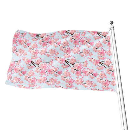 Sakura Flower Cherry Blossom Print Flag