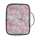 Sakura Flower Cherry Blossom Print Front Pocket Bible Bag