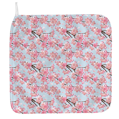 Sakura Flower Cherry Blossom Print Hand Towel