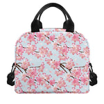 Sakura Flower Cherry Blossom Print Insulated Lunch Bag