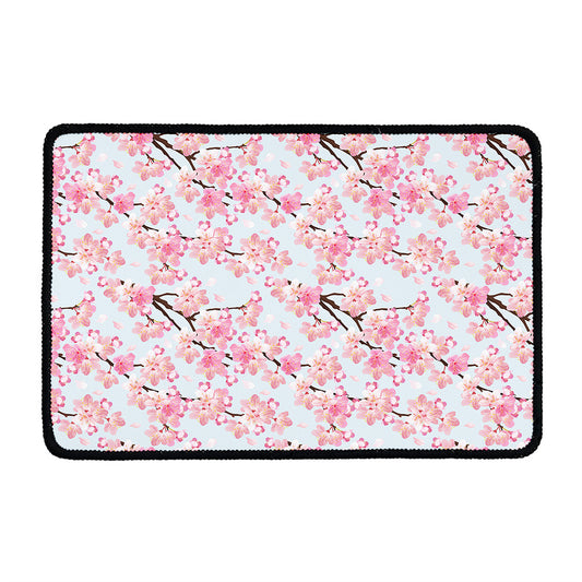 Sakura Flower Cherry Blossom Print Kitchen Mat