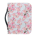 Sakura Flower Cherry Blossom Print Leather Bible Cover