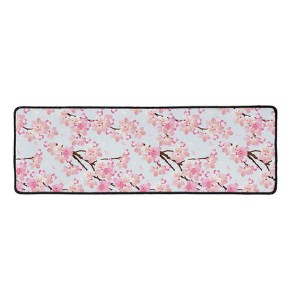 Sakura Flower Cherry Blossom Print Long Kitchen Mat
