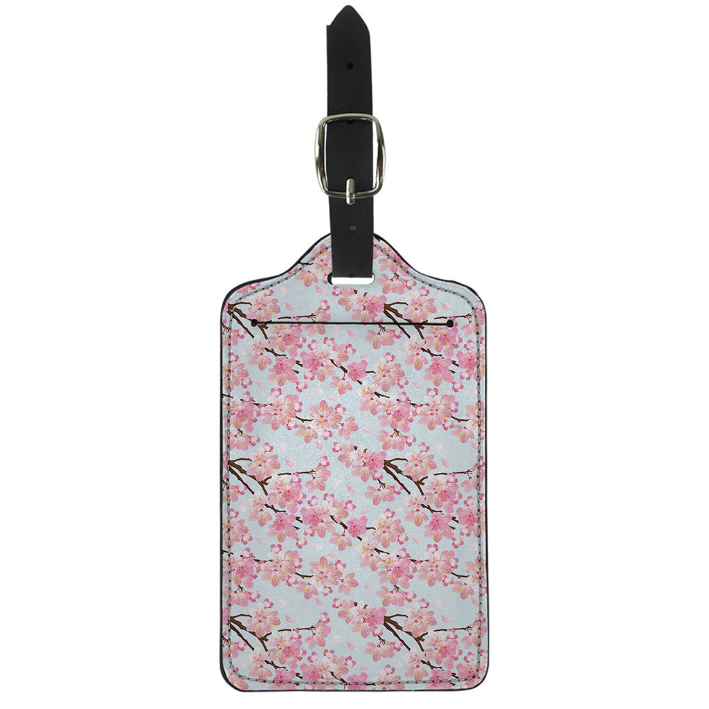 Sakura Flower Cherry Blossom Print Luggage Tag