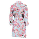 Sakura Flower Cherry Blossom Print Men's Bathrobe