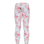 Sakura Flower Cherry Blossom Print Men's leggings
