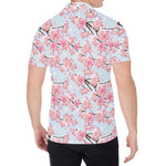 Sakura Flower Cherry Blossom Print Men's Shirt