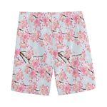 Sakura Flower Cherry Blossom Print Men's Sports Shorts
