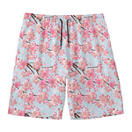 Sakura Flower Cherry Blossom Print Men's Swim Trunks