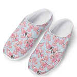 Sakura Flower Cherry Blossom Print Mesh Casual Shoes