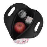Sakura Flower Cherry Blossom Print Neoprene Lunch Bag
