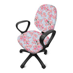 Sakura Flower Cherry Blossom Print Office Chair Cover