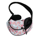 Sakura Flower Cherry Blossom Print Pet Sling Carrier