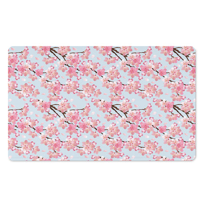 Sakura Flower Cherry Blossom Print Polyester Doormat