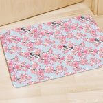 Sakura Flower Cherry Blossom Print Polyester Doormat