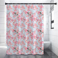 Sakura Flower Cherry Blossom Print Premium Shower Curtain